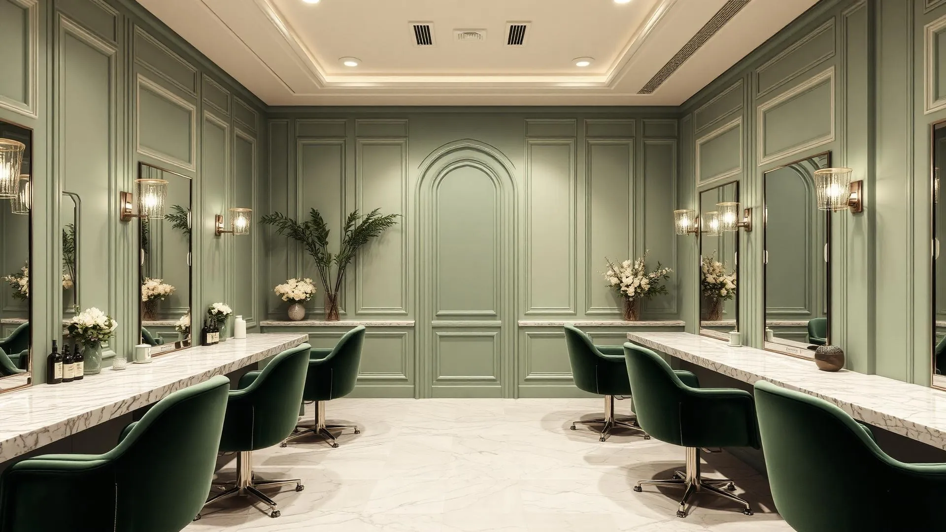 Salon interior